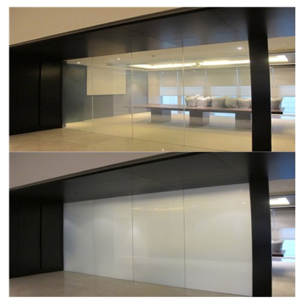 Gaoming Self- adhesive electronic switchable smart glass film pdlc smart film for glass