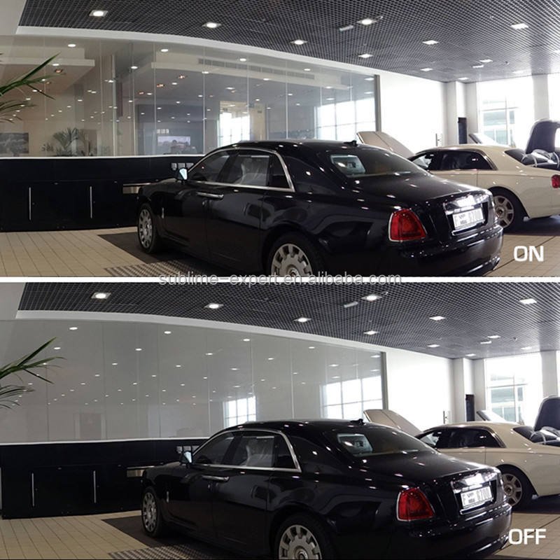 Pdlc Window Film Electric Curtain Dimming Film Smart Blind Electric Glass Tint Foil Pdlc Film In Roll Switchable Privacy Window