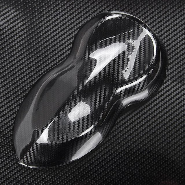 COOL SUN 1.52*18M Black Air Bubble Free 4D 5D Carbon Fiber Car Wrapping Stickers Foil Console Pvc Vinyl Film