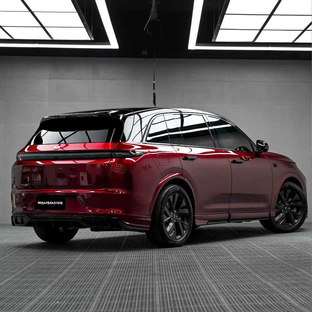 1.52*17m PET Self Healing Dragon Blood Red Car Films High Quality Car Wrap Premium Vinyl Wrap Car Wrapping Film