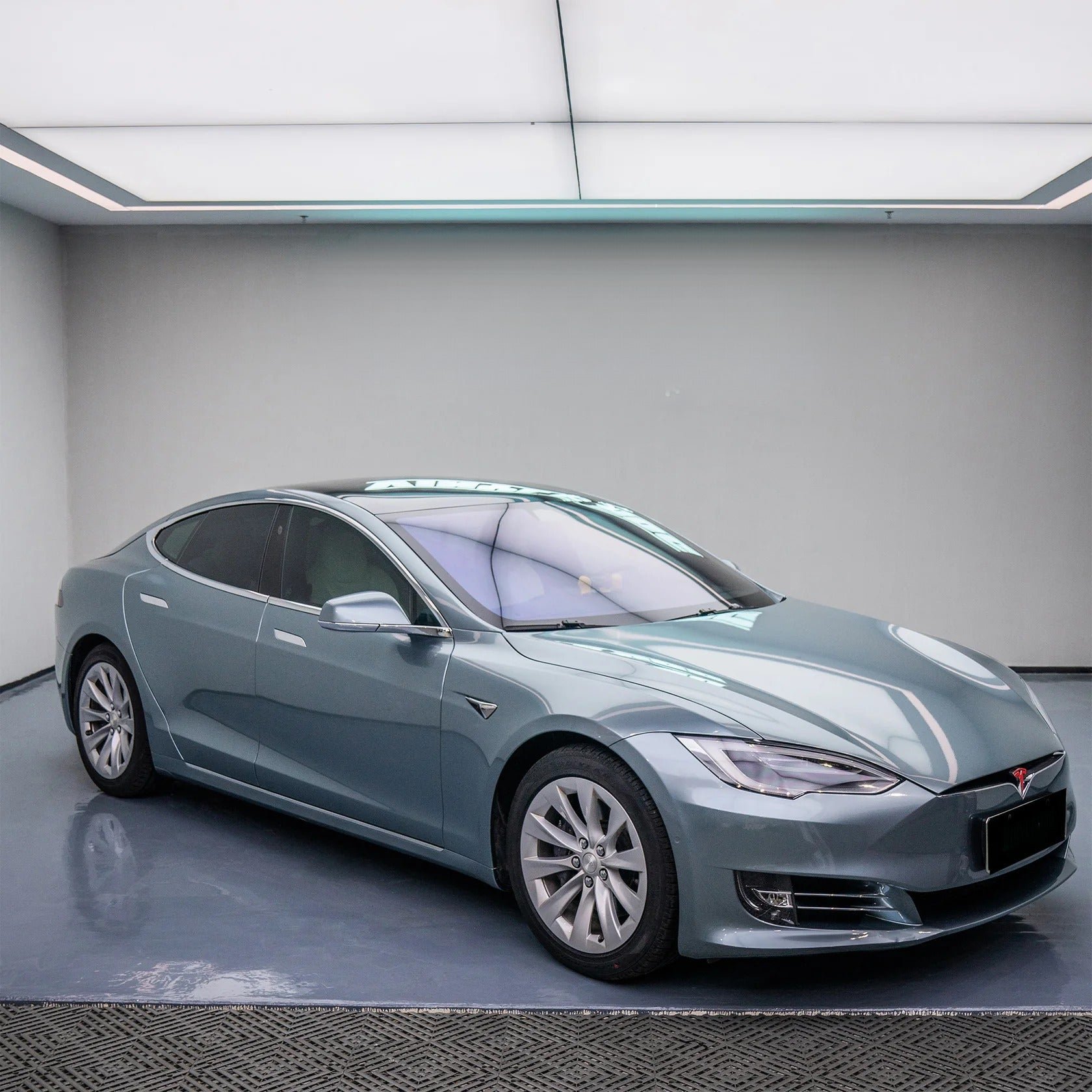 Light Steel Blue Vinyl Wrap car wrap vinyl color OEM Factory price decorative films color-changing car tpu film