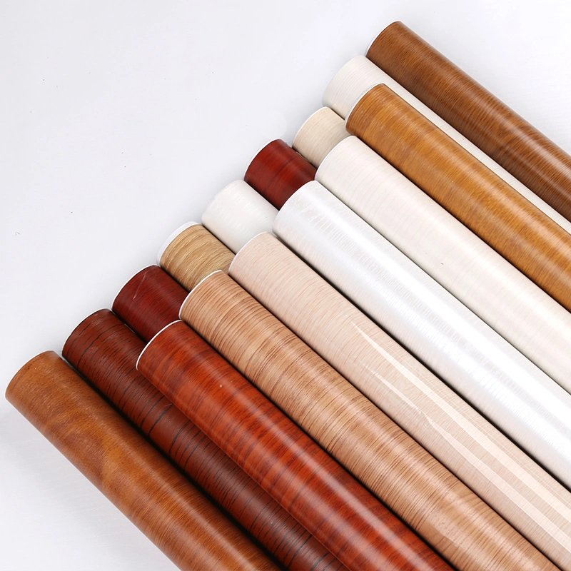 New german quality decorative wooden grain film for furniture vacuum press for furniture renovation