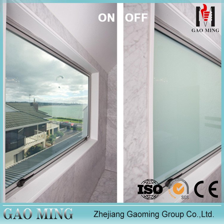 Gaoming Switchable smart film / PDLC smart glass film / decorative films for window door partition privacy