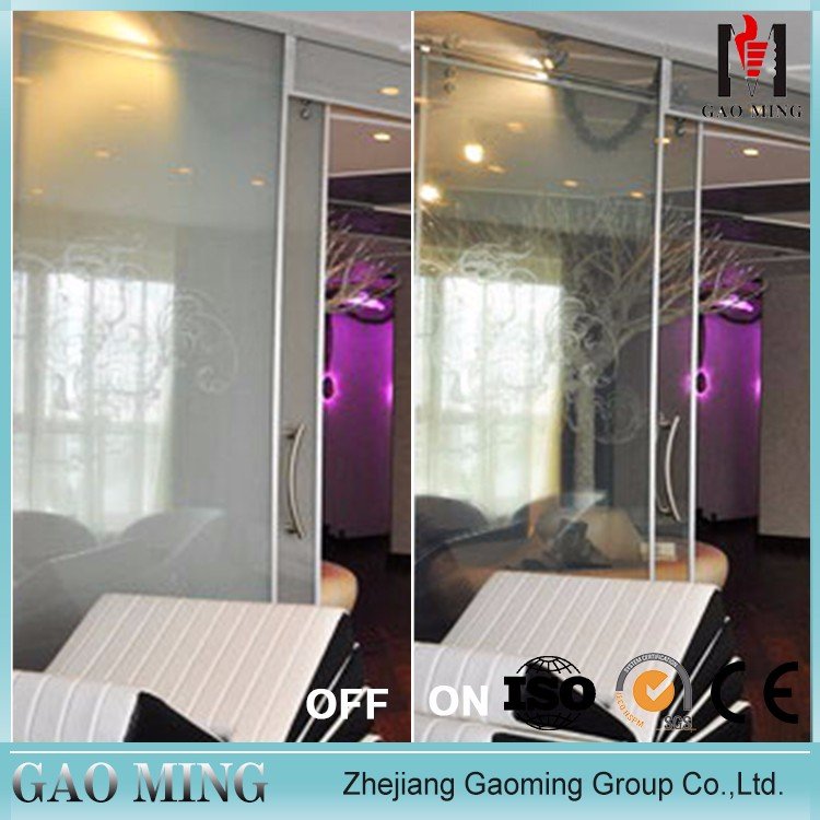 Gaoming Switchable smart film / PDLC smart glass film / decorative films for window door partition privacy