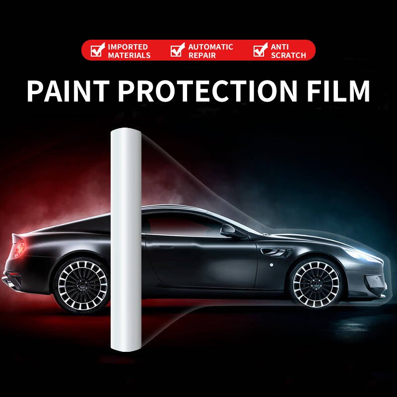 Wanshun S1 6.5 MIL Scratch Resistant & Self Repairing PPF Imported TPU Invisible Car Wrap Film