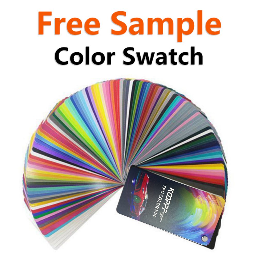 Color ppf paint protection film 1.52*16M 8mil Metallic Chrome vinyl Car Wrap Vinyl Car Body Decoration Vinyl Film TPU PET