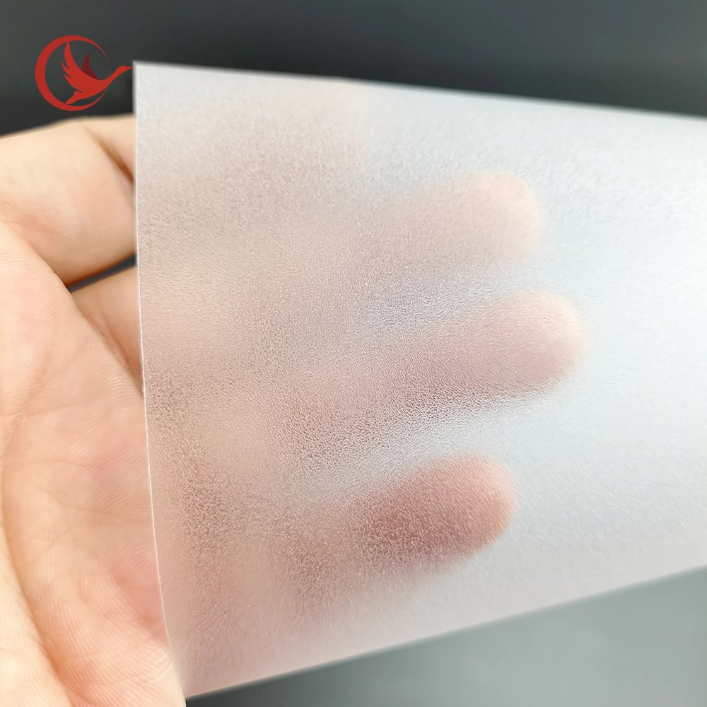 Printable Clear Translucent Self Adhesive Film For Window Decals Signage Sticker Printable frosted film glass sticker
