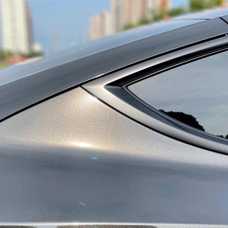 Metal Paint Black Original factory paint black Car Wrap Vinyl Car Body Stickers Film Color Change For Vehicle