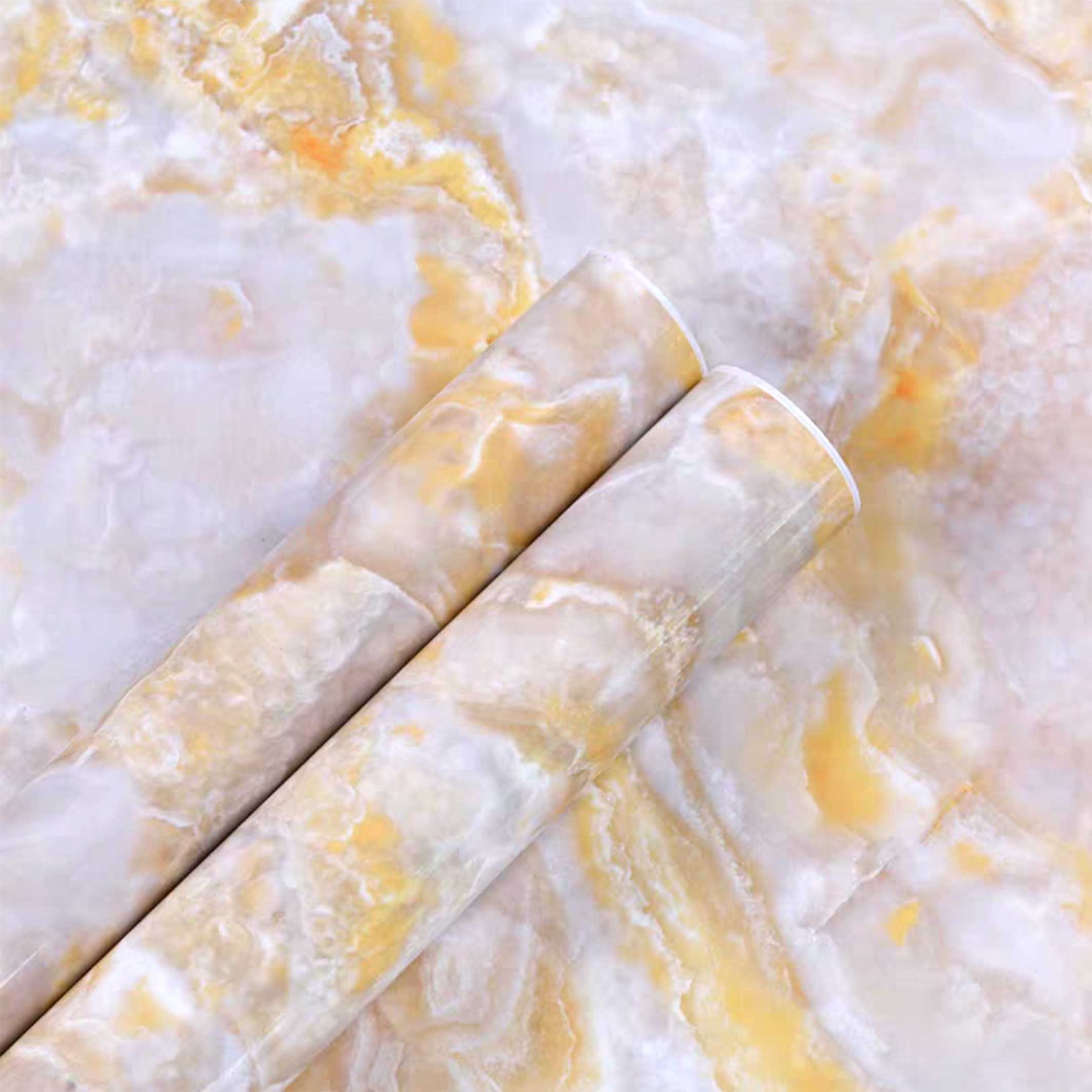 Wholesale Hot style PVC kitchen cabinet Sticker self adhesive panel film marble decorative with Best Brand