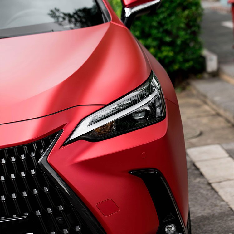 Ceramics Red Car Wrap Vinyl Car Body Stickers Film Color Change For Vehicle Car Wrapping