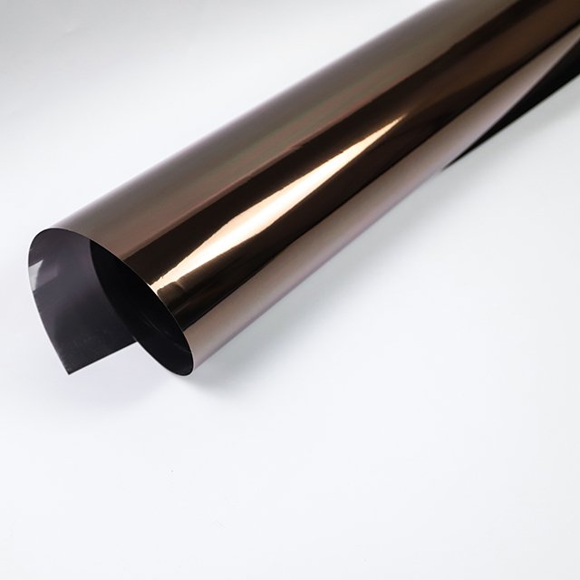 electrostatic anti-uv matte blackout privacy window film reflective mirror film on the window for building glass