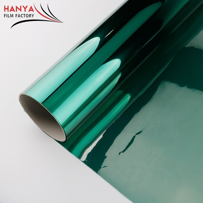 silver mirror reflective aluminum building window film