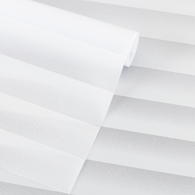 Non-adhesive Frosted Faux Blind Window Privacy Static Decorative Film for Bedroom Door