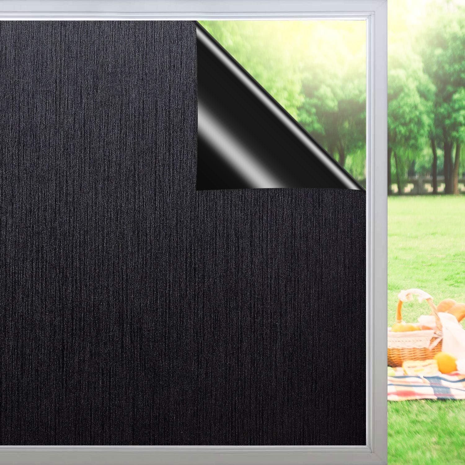 Blackout solar window film privacy protection window glass film