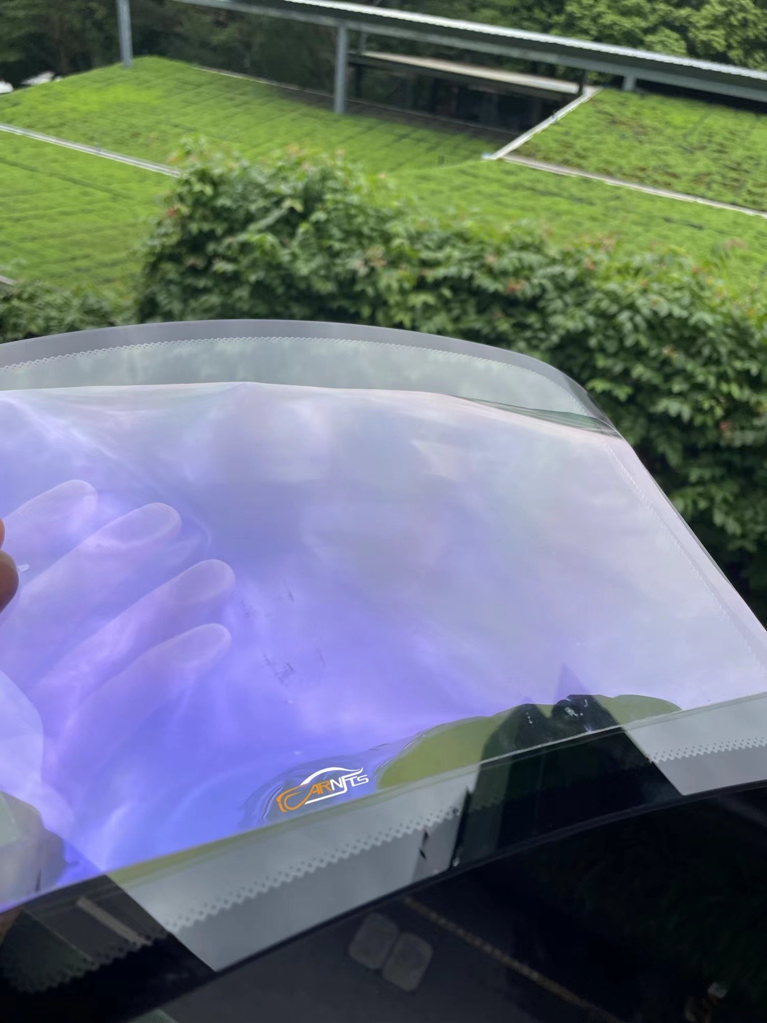 84%VLT Blue Purple Chameleon Window film Heat Rejection Car Window Tint With UV100% Chameleon Tint Windshield film