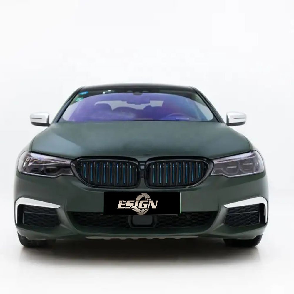 ICE FILM MATT DARK GREEN Vinyl Film for Accessories Exterior Styling Automobile Wrap Design High Quality Full Car