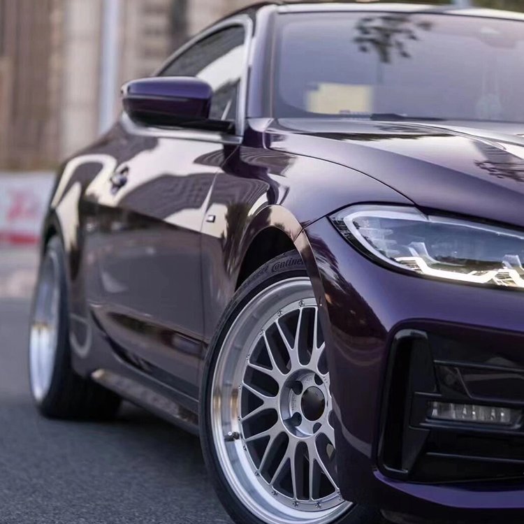 Paint Metal Midnight Purple Romantic purple Car Wrap Vinyl Car Body Stickers Film Color Change For Vehicle