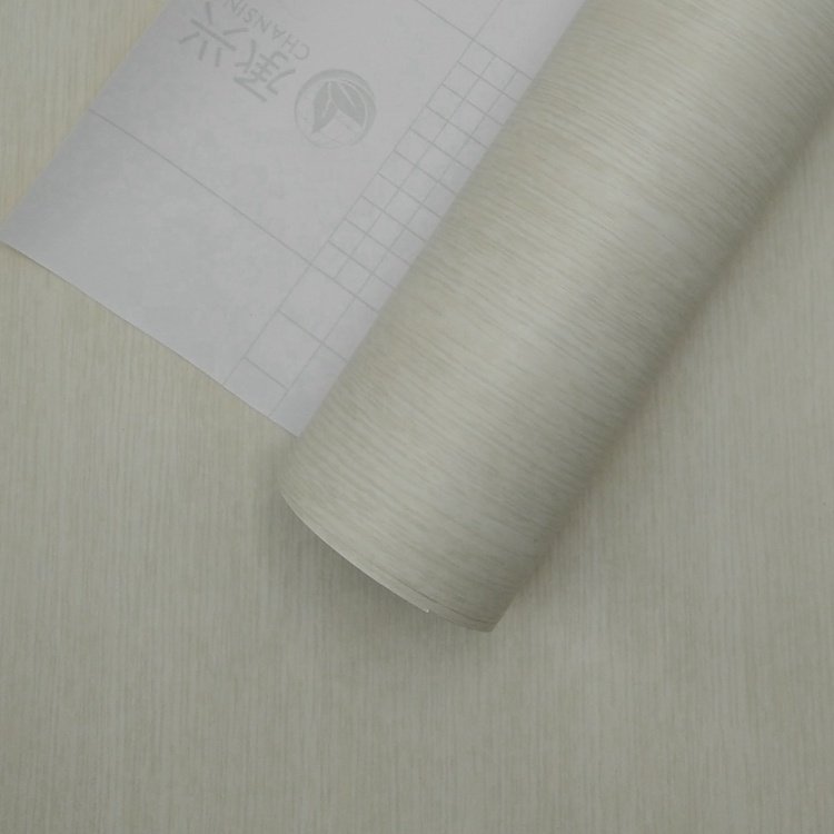 PVC Decorative Films Industrial Cement Concrete Effect Vacuum Press MDF Board Self-adhesive PVC Film for Kitchens or Bathrooms