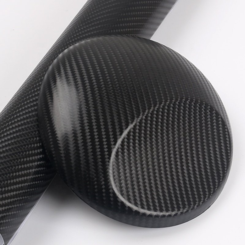 Wrapmaster 1.52*30m 4D Black Carbon Fiber Car Wrap Interior Vinyl Body PVC Sticker