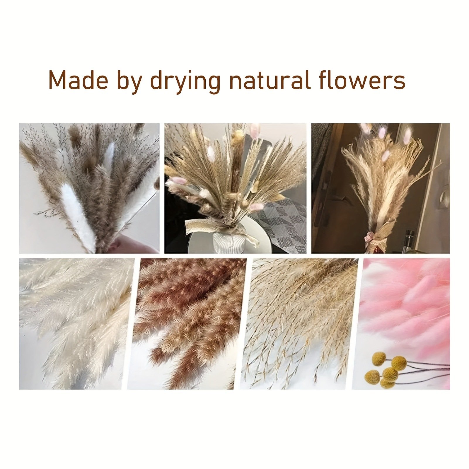 Pampas Grass Beautiful Decoration New Year Bag Carton Box Easter Decoration Natural Chinese Arch Flower for Wedding Christmas