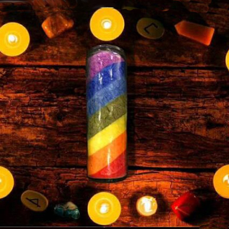 Cheap wholesale 7 Days grave funeral memorial/cemetery Church Prayer Religious Glass Jar Ice Flower Wax Candles