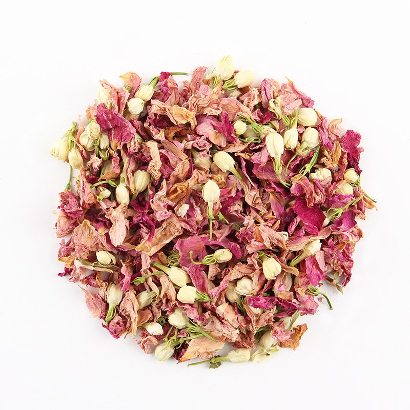 High Quality Natural Dried Rose Petal Jasmine Biodegradable Flower Petals for Wedding Confetti Soap Candle Crafts Making