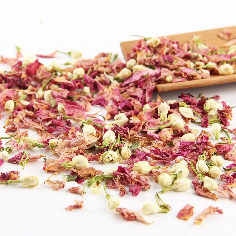High Quality Natural Dried Rose Petal Jasmine Biodegradable Flower Petals for Wedding Confetti Soap Candle Crafts Making