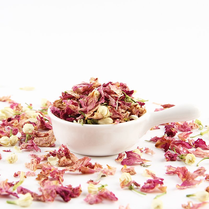 High Quality Natural Dried Rose Petal Jasmine Biodegradable Flower Petals for Wedding Confetti Soap Candle Crafts Making
