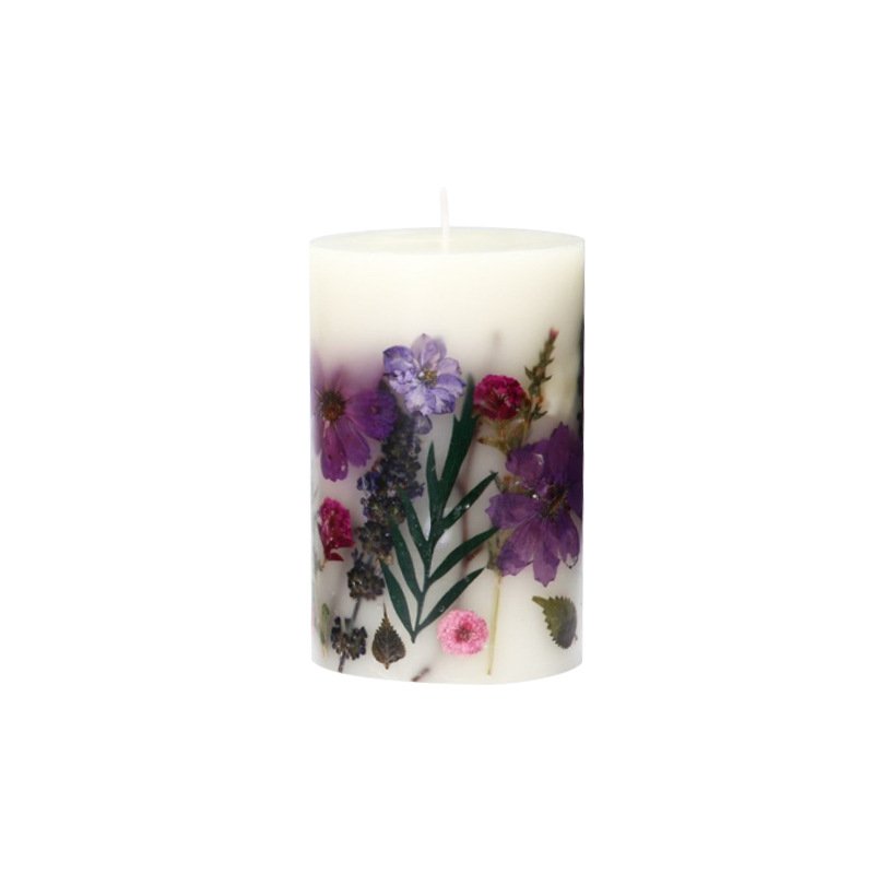 Wholesale Dried flower handicraft Aromatherapy candles Inlaid Dried flower candles Smokeless Aromatherapy candles customized