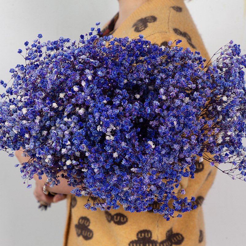G32 Wedding Flowers DIY Wreath Floral Table Vase Decor Dried Babys Breath Flowers Bouquet Natural Gypsophila Branches