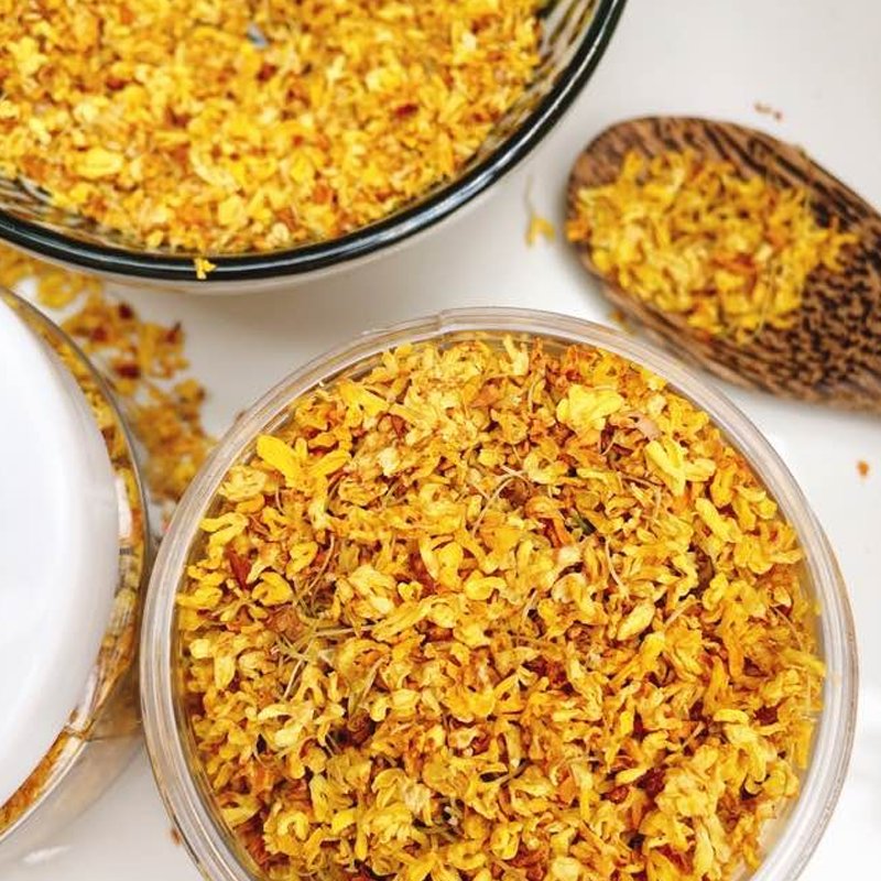 Wholesale Freshly Processed Dried Osmanthus Flowers High Quality Rose Type Dried Floral Ingredients