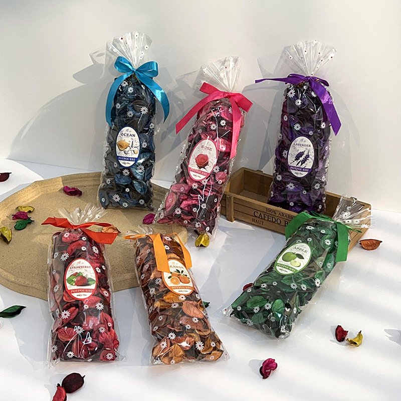 Natural Petal 70G Car Fragrance Long Lasting Room Air Freshener Aroma Dried Flower Scented Potpourri Sachet