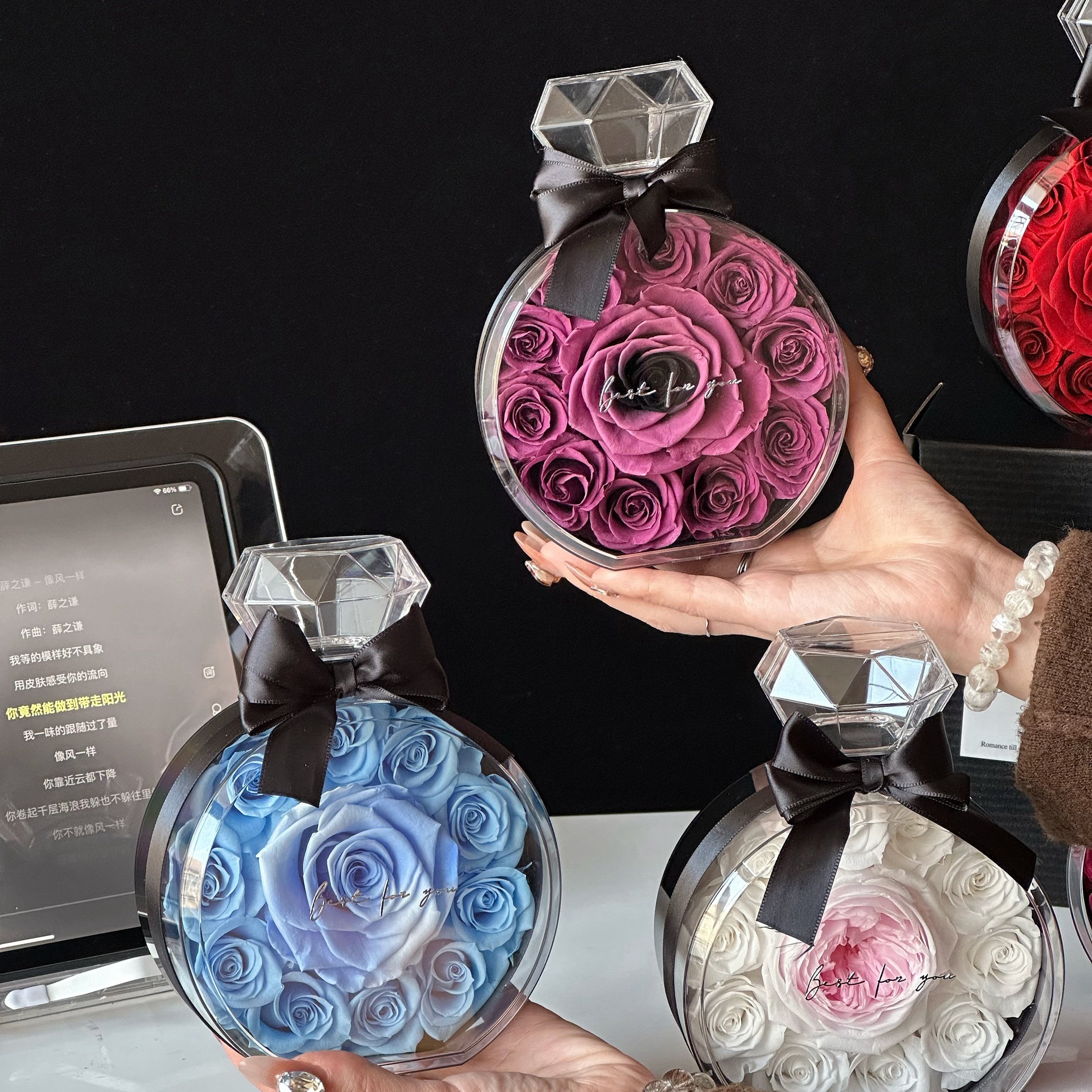 Wholesale valentines day gift unique natural real grade a forever everlasting Dried Immortal preserved flowers eternal rose