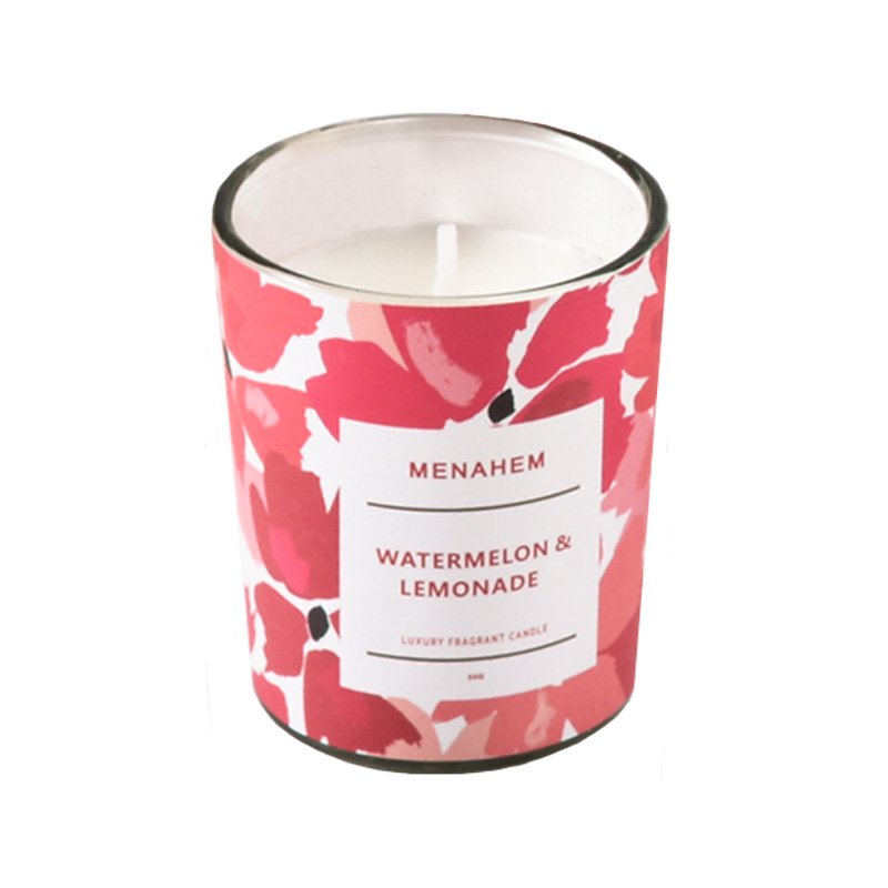 Hot Sale Soy Wax Scented Luxury Private Label Home Fragrance Six-Color Aromatherapy Scented Candle