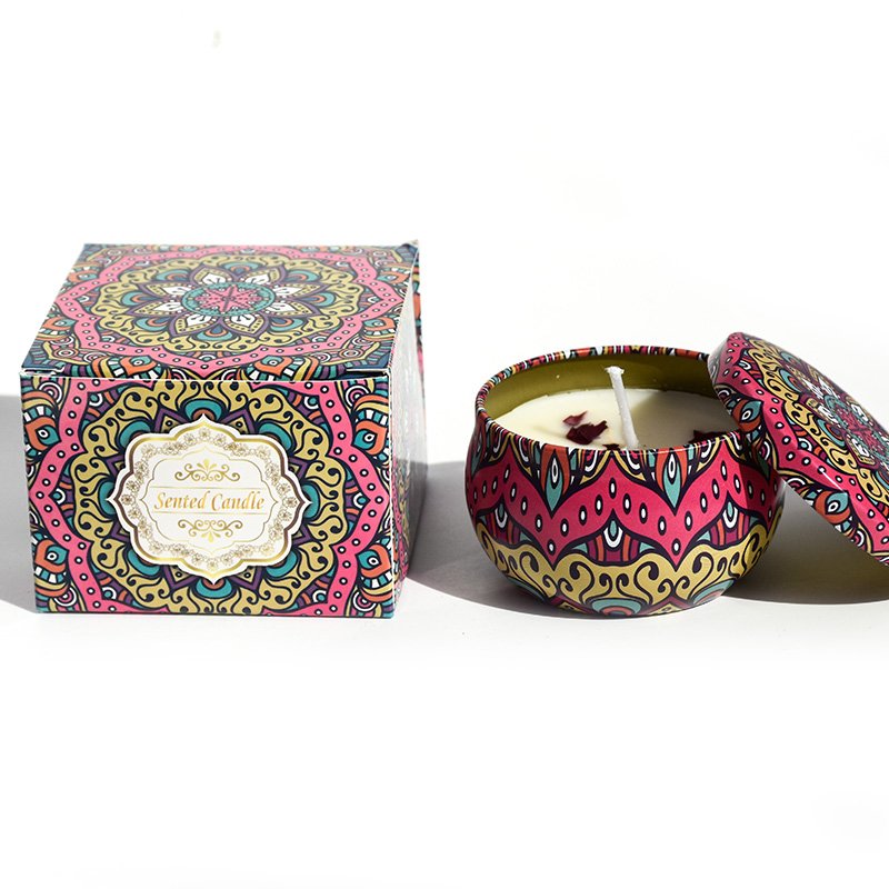 DIY Candle Dried Flower Soy Wax Luxury Aromatherapy Scented Candle Set Christmas Wedding Gift Custom Gift