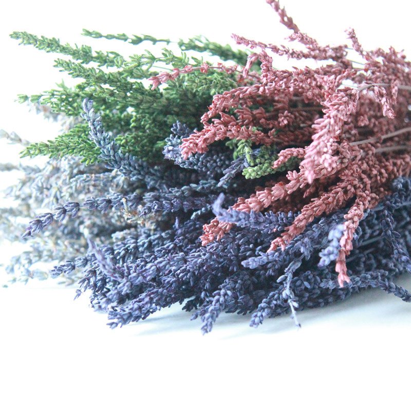 Natural Dried Lavender Flower Preserved Lavender Long Lasting Flower For Event And Home Decor