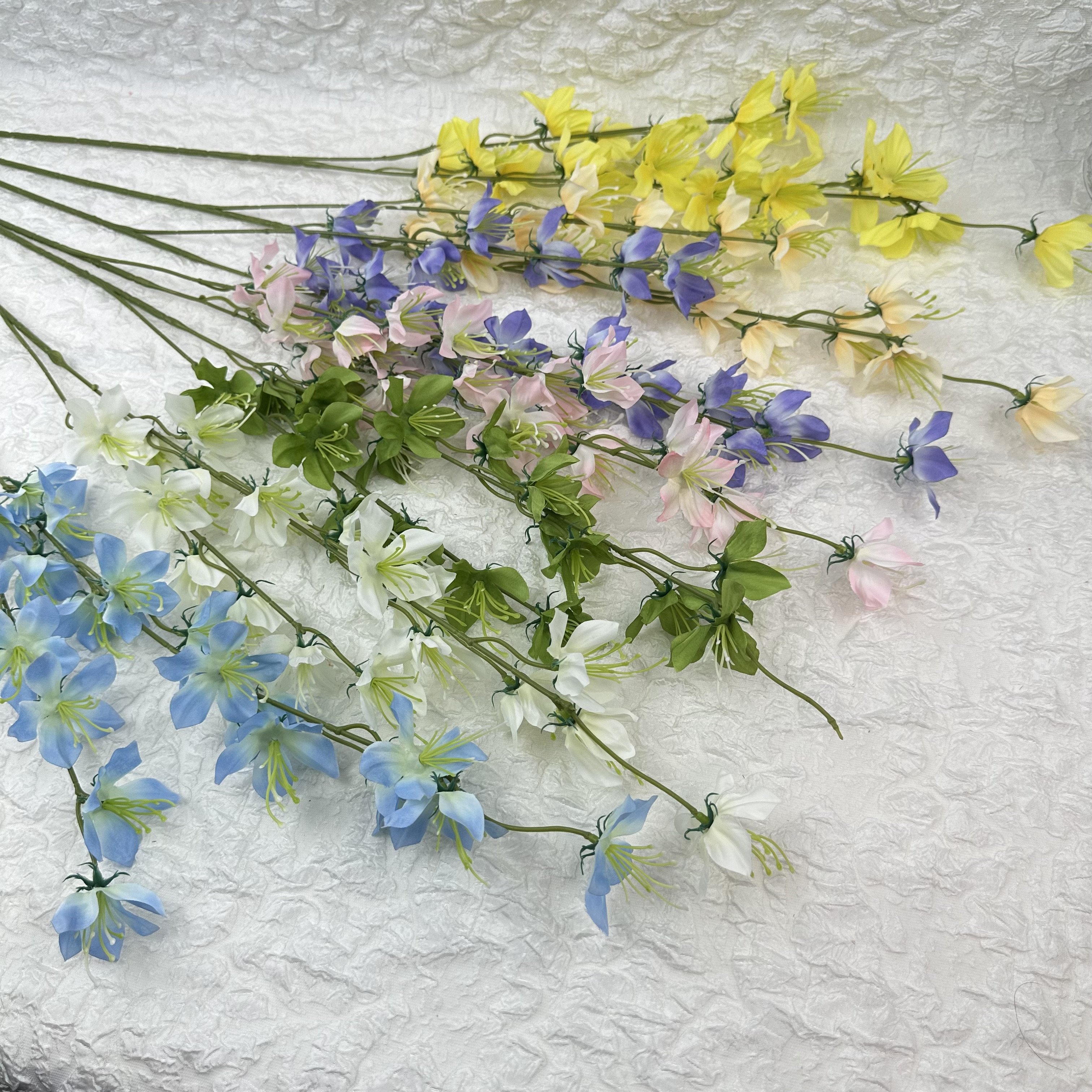 Professional Supply china artificial flowers small dried flowers Customized Color Rainlily artificial flower