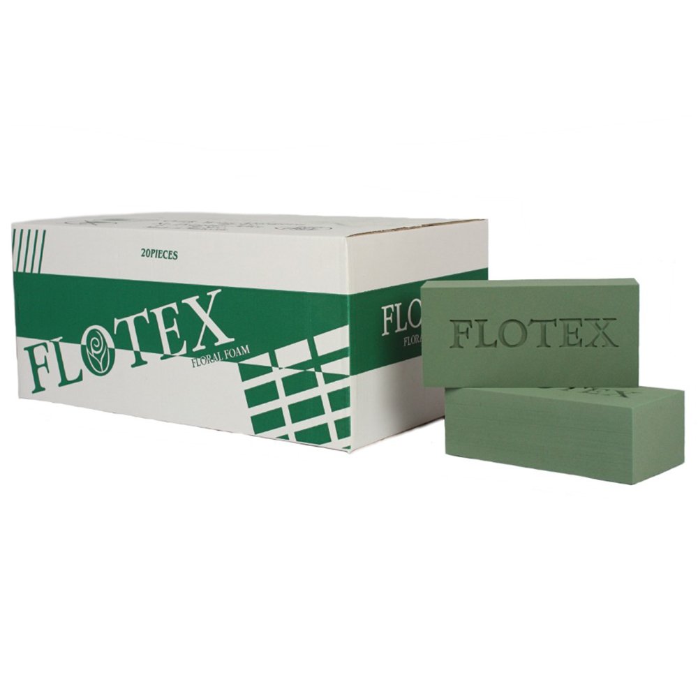 Wholesale Custom High Quality READY STOCK Floral Foam Brick/Block- FLOTEX, IRISES, TULIPA For Fresh Or Silk Artificial Flowers