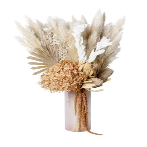 High Quality Wholesale Natural Dried Flower Bouquet for Centerpiece, Events Decor & Wedding Decoration