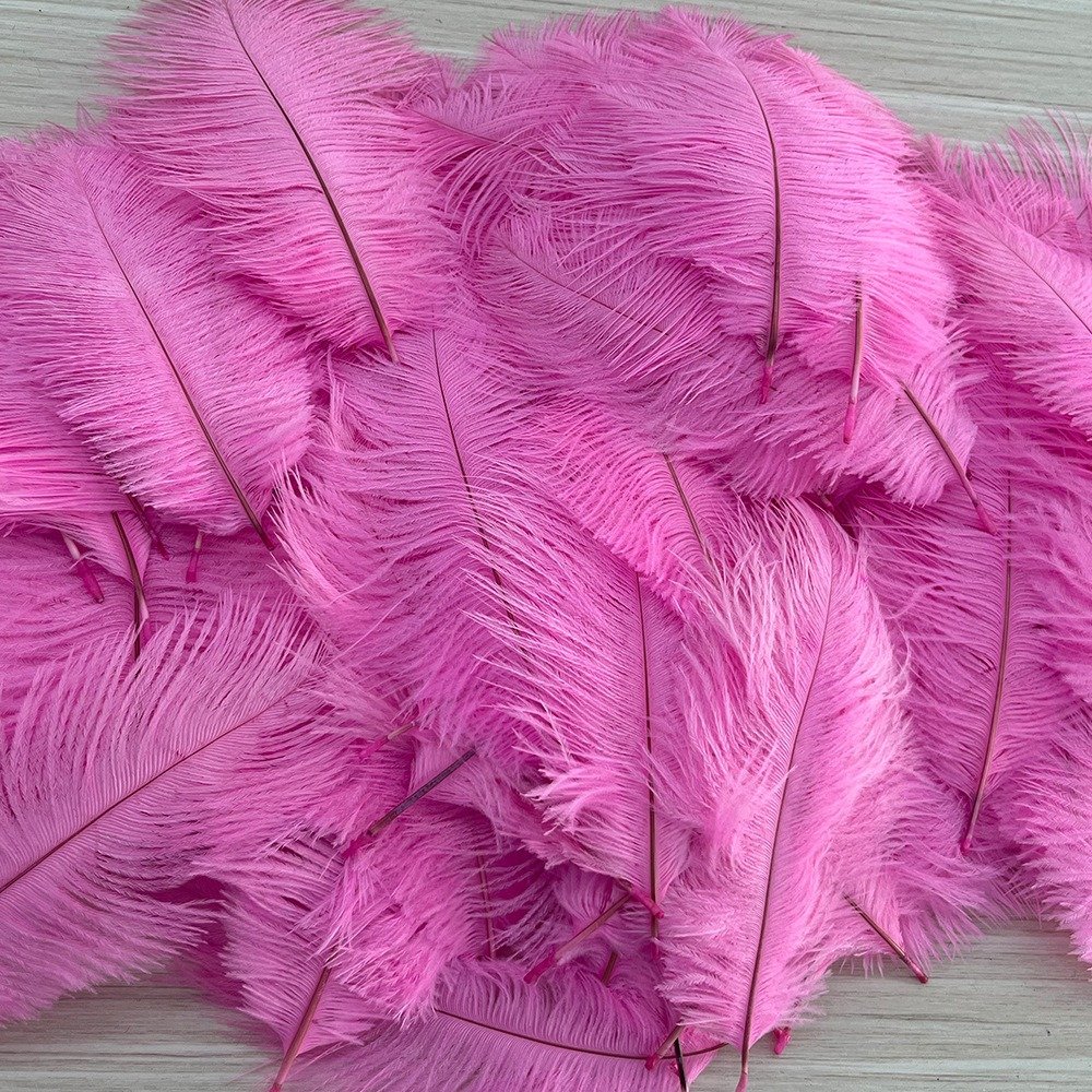 Cheap ostrich feathers tall Pampas reed Grass wedding decorative pink Dried Flowers nature feathers colored
