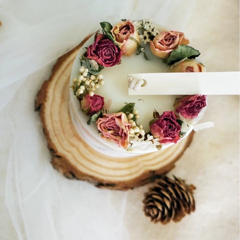 On Sale Luxury Handmade Soy Scented Candle Set Home Decoration Custom Handmade Dried Flower Soy Wax Candles