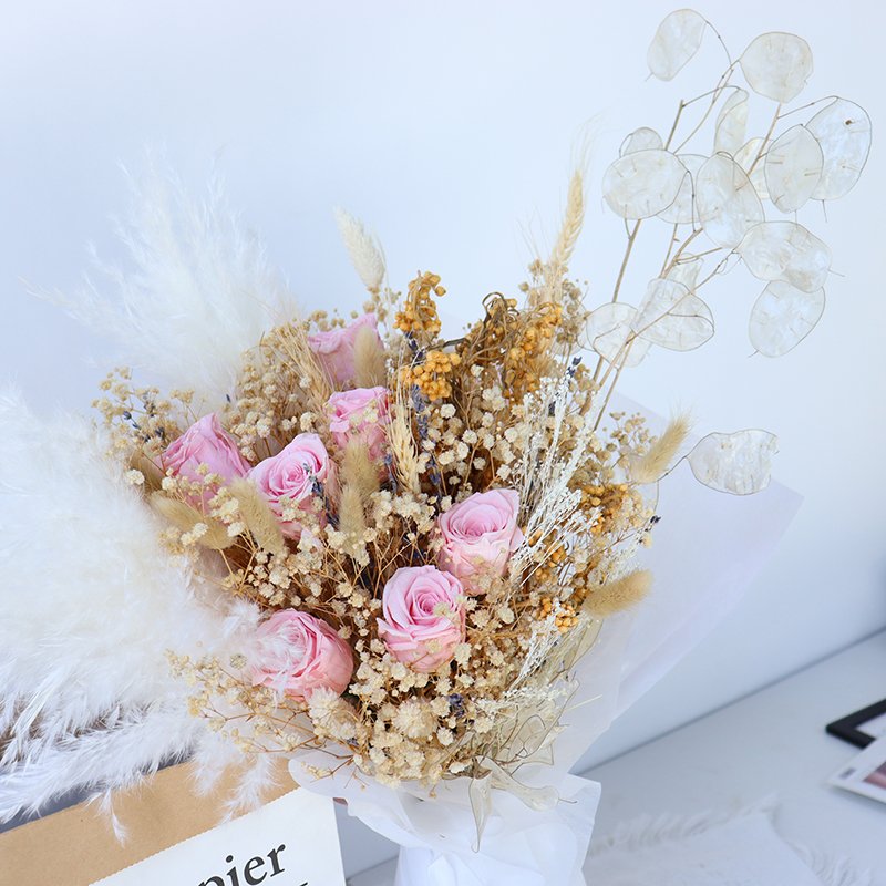 Top seller dried flower arrangement popular dry flowers decorations hot selling dried flower bouquet