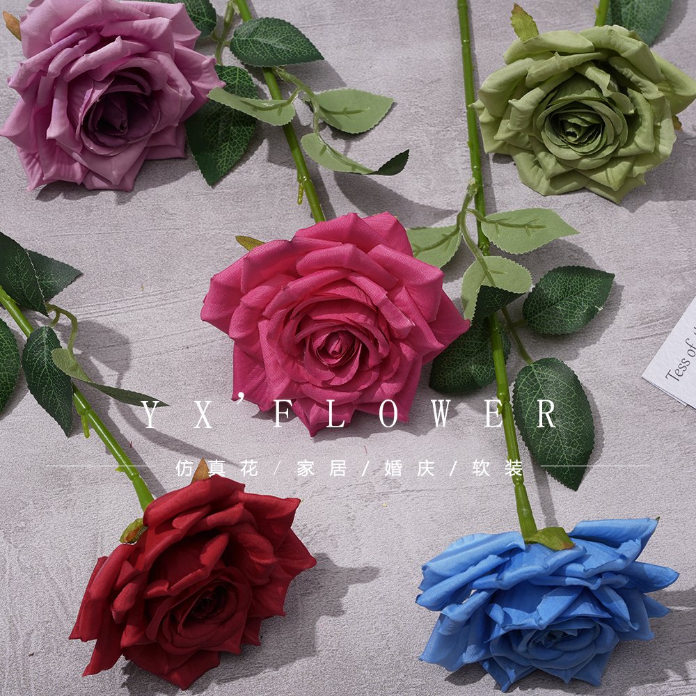 Fantasy Rose Factory Direct Sales Simulation Flower Wedding Home Decoration Flower Decoration Dried Flowers