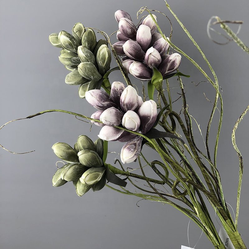 New arrivals EVA plants foam floral artificial dried flowers PE flowers for party decoration