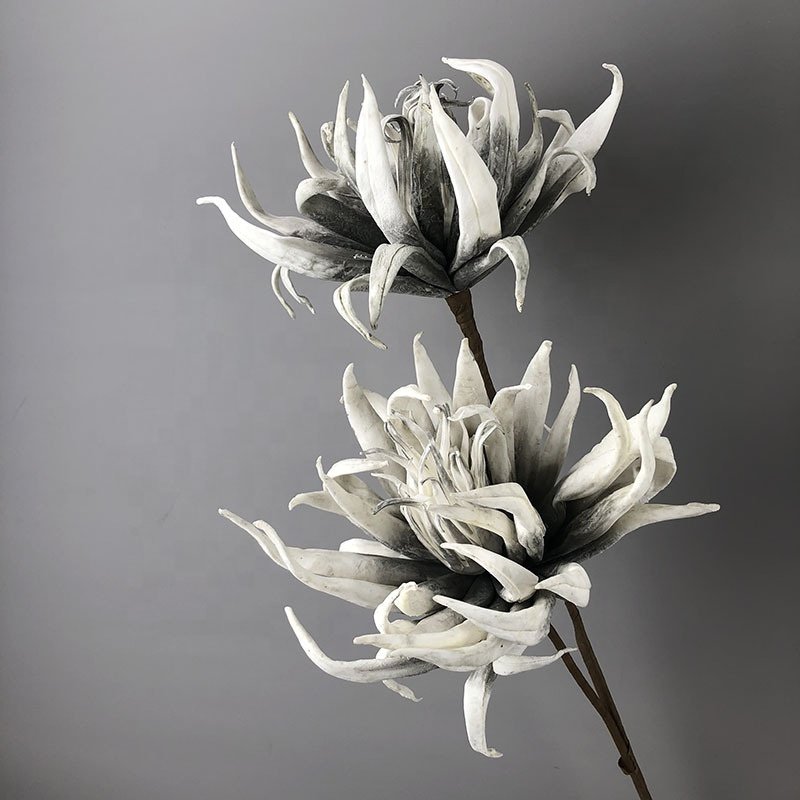 New arrivals EVA plants foam floral artificial dried flowers PE flowers for party decoration