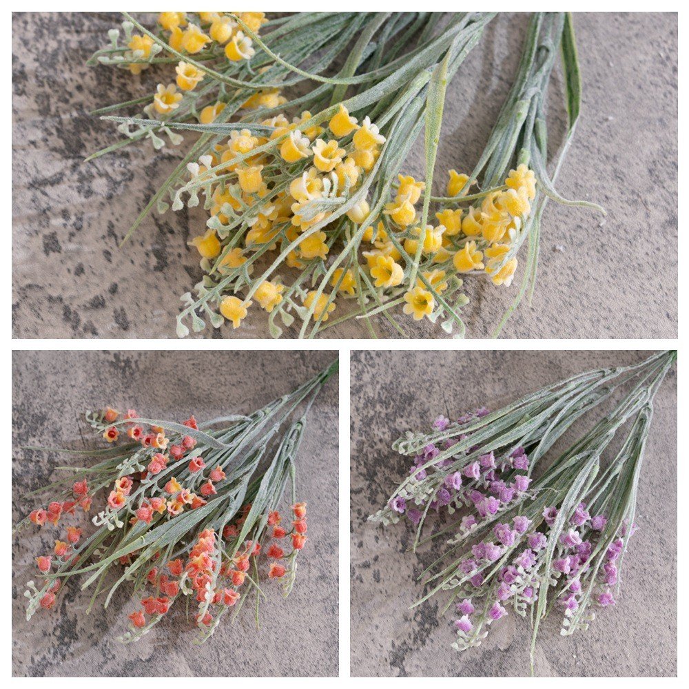 Small Bell Fresh Grass Simulation 40cm Length Dried Flowers & Plants Wedding Family Home Party Decorations Garden Foreign Trade