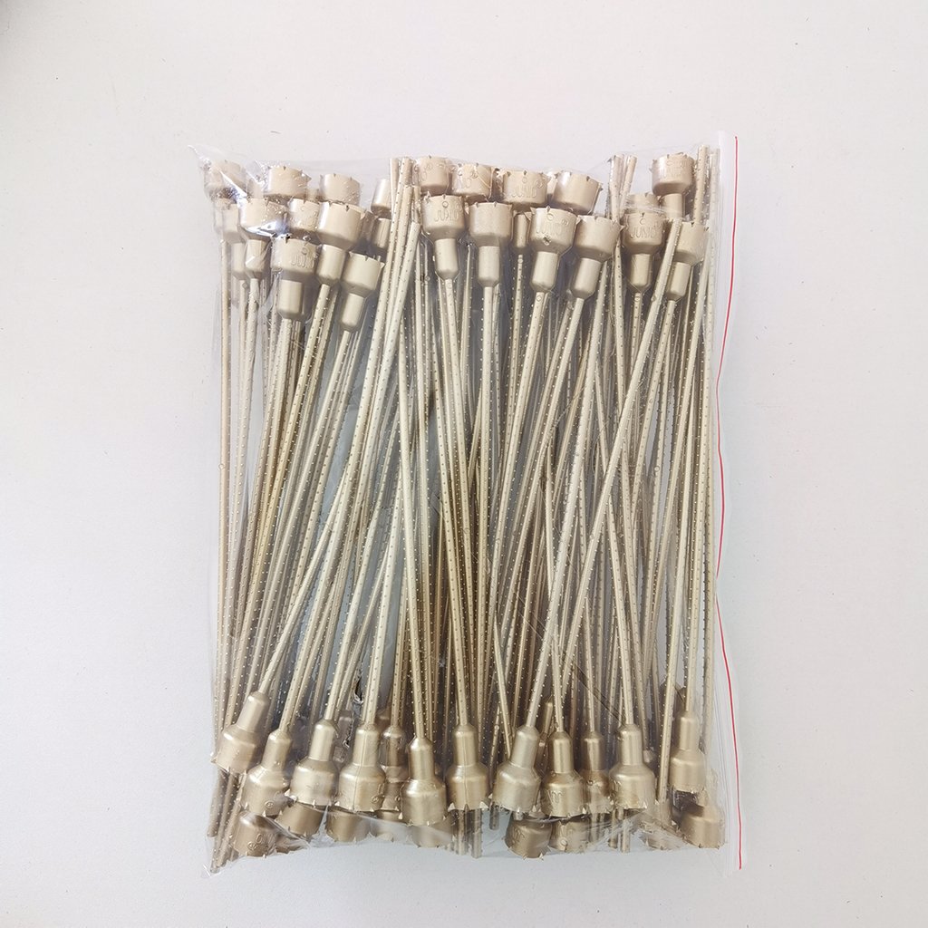 Artificial Rose Flower Stems DIY Materials Plastic Golden Green Silver Rose Stems For Preserved Roses Stem