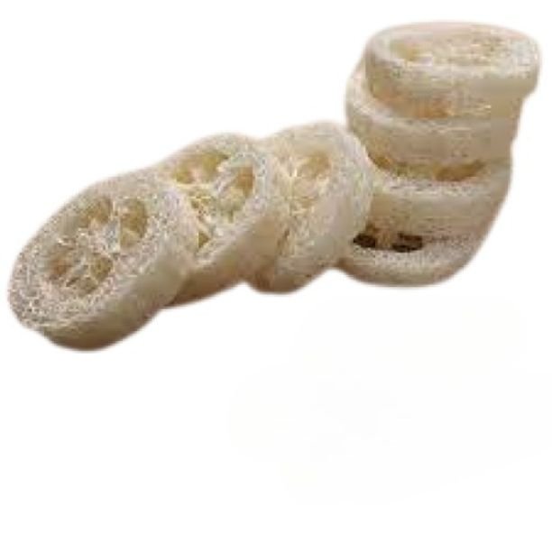 High Quality Wholesale Natural Eco-Friendly Luffa Slice for DIY, Potpourri & Other Decor Loofah Slice
