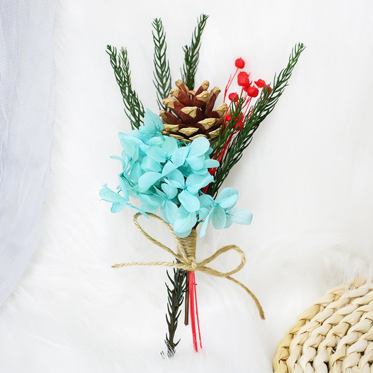 Sumflora High quality supply colorful flower for bridal bouquet dry flower mini bouquet