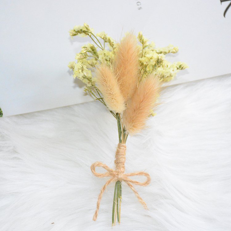 Sumflora High quality supply colorful flower for bridal bouquet dry flower mini bouquet